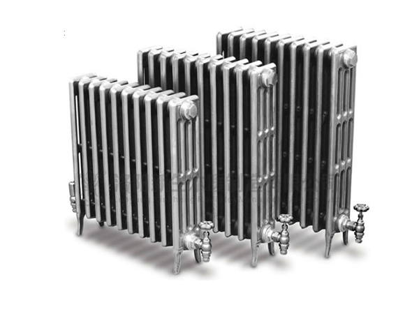 Cast iron four-post radiator