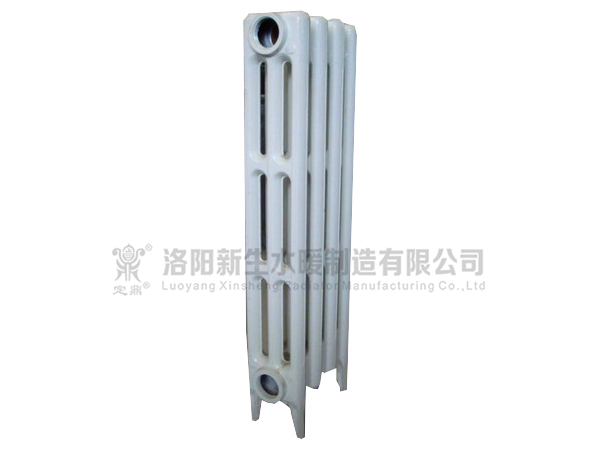 Cast iron three-post radiator