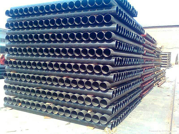 Ductile iron water supply pipe