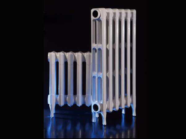 Nodular cast iron radiator case site